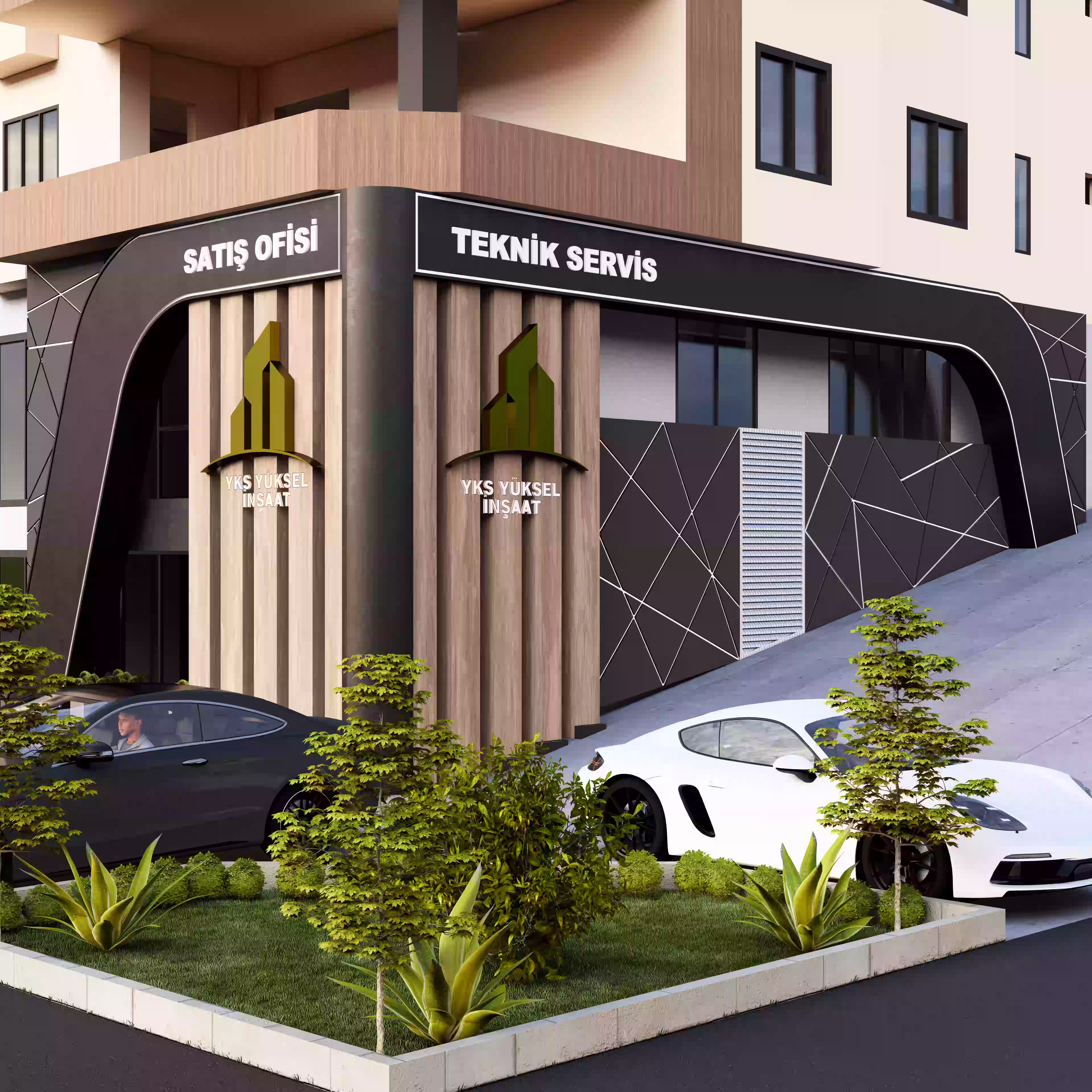 YKS İNŞAAT SATIŞ OFİSİ – görünüş 2